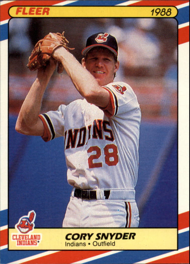 1988 Fleer Superstars Baseball Cards   037      Cory Snyder